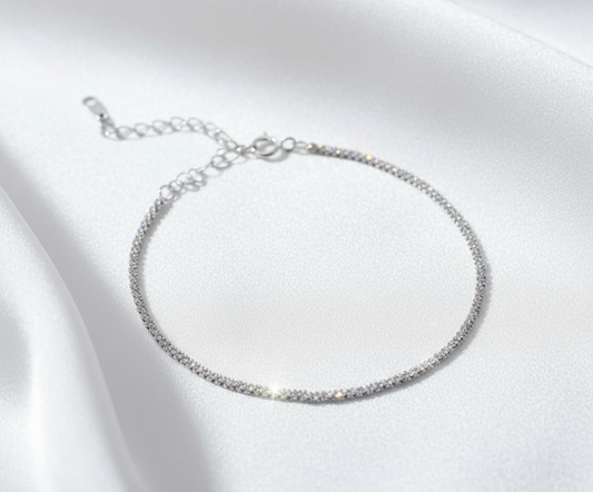 Crystal Tennis Bracelet - New Background