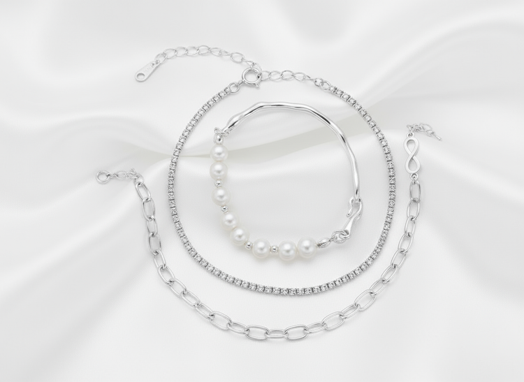 925 Sterling Silver Bracelets