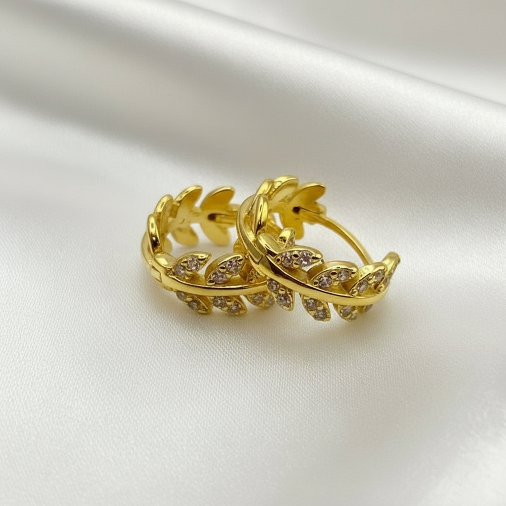 Enhanced Gold Earrings