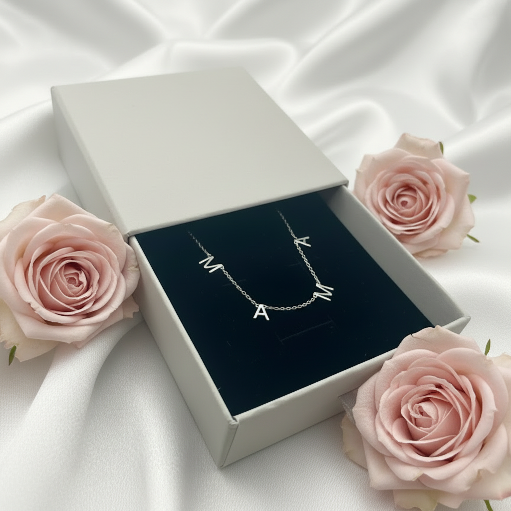 Jewellery on soft white silk background