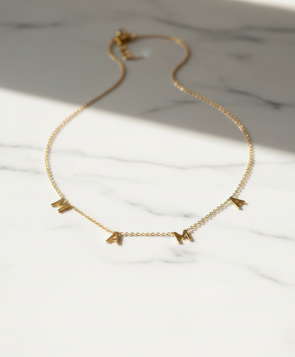 MAMA Necklace Alt Angle