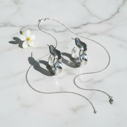 Marble flat lay