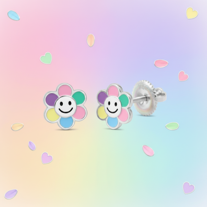 Rainbow gradient angled