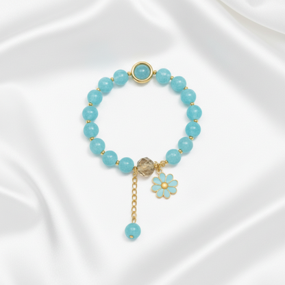 Turquoise Bracelet White Background